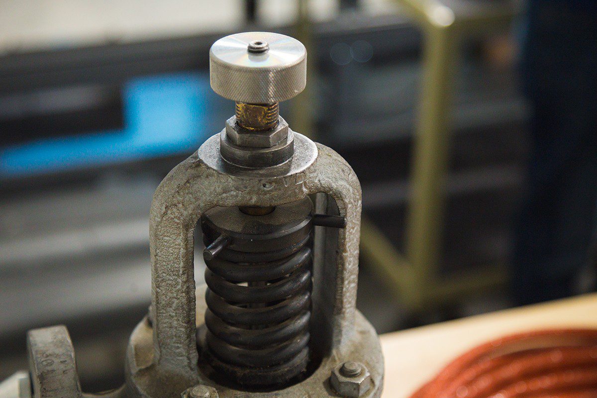 PRV replacement procedure
